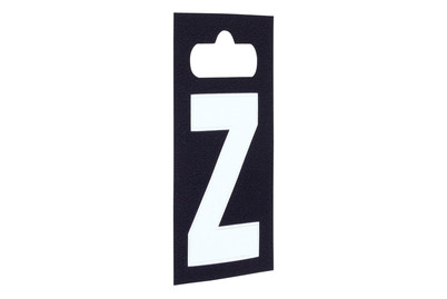 Image of Aufkleber - Buchstabe - Z, Weiss bei JUMBO