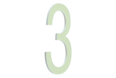 Image of "Hausnummer ""3"", Nachleuchtend" bei JUMBO