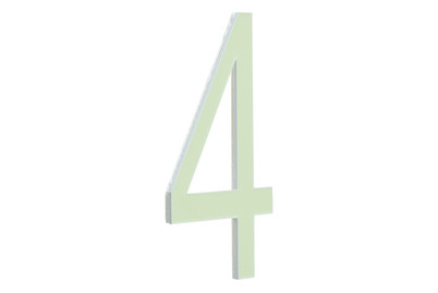 Image of "Hausnummer ""4"", Nachleuchtend" bei JUMBO