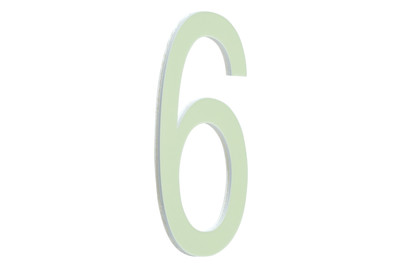 Image of "Hausnummer ""6, Nachleuchtend " bei JUMBO