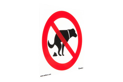 Image of Kunststoff-Kein Hundeklo bei JUMBO