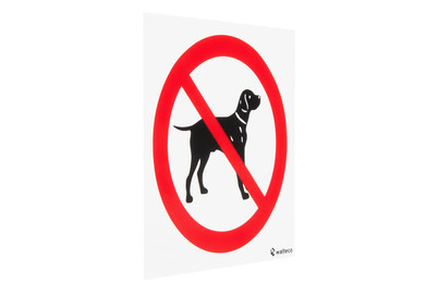 Image of Aufkleber - Keine Hunde