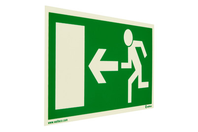 Image of Schild-Fluchtweg Links bei JUMBO