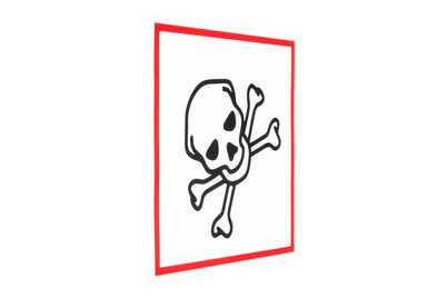 Image of Aufkl. GHS 06 Gefahrensymbol Totenkopf bei JUMBO