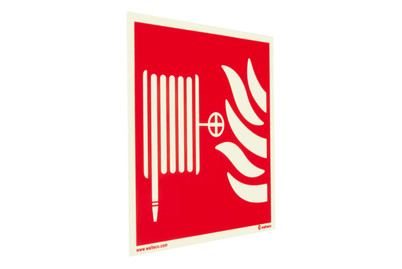 Image of Schild Feürwehrschlauch bei JUMBO