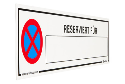 Image of Schild-Reserviert für bei JUMBO