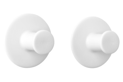 Image of Brabantia Handtuchhaken 2Er-Set Weiss bei JUMBO