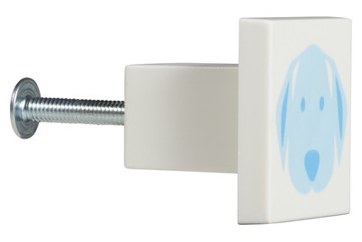 Image of Möbelknöpf Hund. 30x30mm bei JUMBO