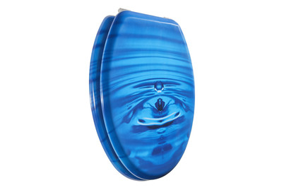 Image of Mood WC-Sitz Blue Drop