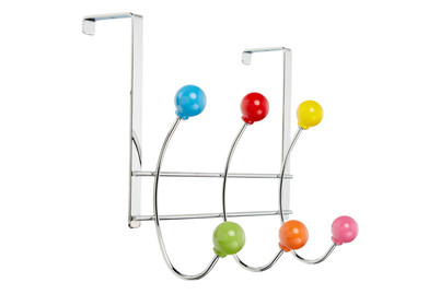 Image of Tuergarderobe, Chrom, 3X2 Baelle, Farbig bei JUMBO