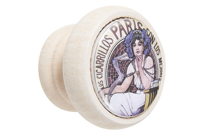 Image of Garderobenknopf Paris weiss bei JUMBO