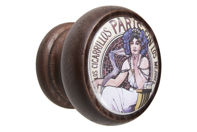 Image of Garderobenknopf Paris walnuss bei JUMBO