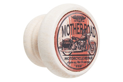 Image of Garderobenknopf Mother Road weiss bei JUMBO