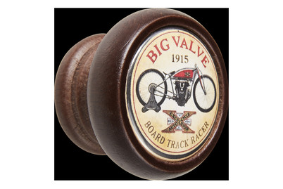 Image of Garderobenknopf Big Valve walnuss bei JUMBO