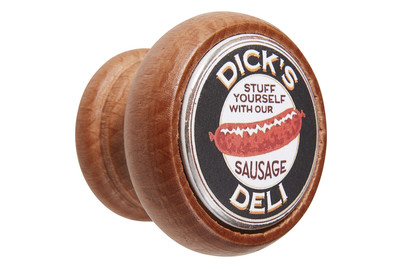 Image of Garderobenknopf Dick's honig-farben bei JUMBO