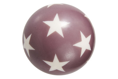 Image of Garderobenknopf Sterne braun bei JUMBO