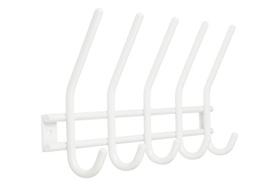 Image of Hakenleiste. Wandmontage. 5x2 Haken. Sta bei JUMBO