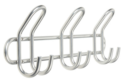 Image of Hakenleiste. Wandmontage. 3x2 Haken. Sta bei JUMBO