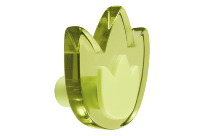 Image of Garderobenknopf Tulpen grün bei JUMBO