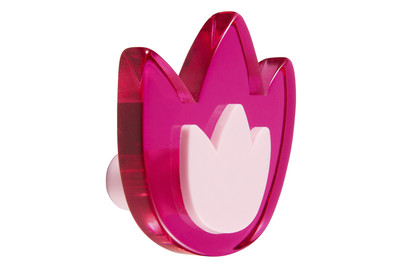 Image of Garderobenknopf Tulpen pink/rosa bei JUMBO