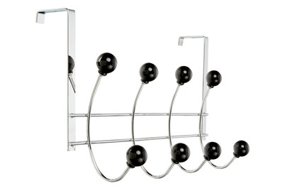 Image of Tuergarderobe, Chrom, 4X2 Baelle, Schwar bei JUMBO