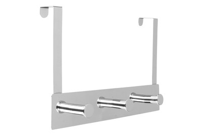 Image of Tuergarderobe, 3 Haken, Chrom bei JUMBO