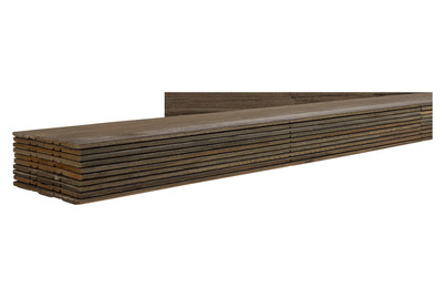 Image of Selbstklebender Holz-Wandbelag C06-Braun gebürstet bei JUMBO