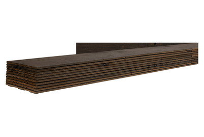 Image of Selbstklebender Holz-Wandbelag C07-Wenge gebürstet bei JUMBO