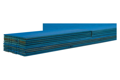 Image of Selbstklebender Holz-Wandbelag C15-Dunkel Blau gebürstet bei JUMBO