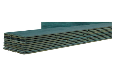 Image of Selbstklebender Holz-Wandbelag C13-Dunkel Grün gebürstet bei JUMBO