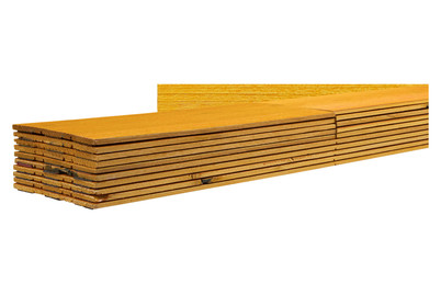 Image of Selbstklebender Holz-Wandbelag C14-Gelb Gebürstet bei JUMBO