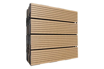 Image of Fliese HPC Teak 30x30cm bei JUMBO