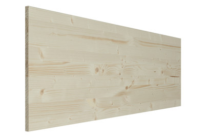 Image of GO ON Massivholzplatte Fichte 1200 x 400 x 18 mm bei JUMBO