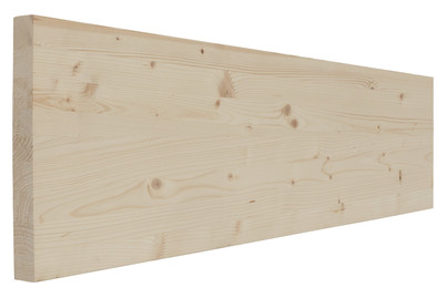Image of Mood Massivholzplatte Fichte A 2500 x 600 x 28 mm bei JUMBO