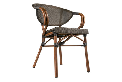 Image of Home and More Textilene-Stuhl Genova Schwarz bei JUMBO