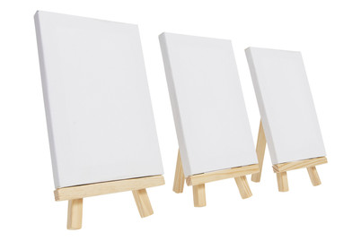 Image of Mood Keilrahmen 3er Set mit Staffelei bei JUMBO