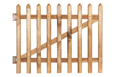 Image of Tor zu Senkrechtzaun bei JUMBO