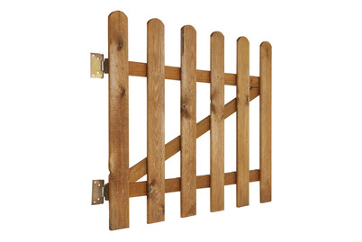 Image of Tor zu Staketenzaun bei JUMBO