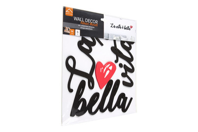 Image of Foam Wallsticker 31X31 CM LA Vita E Bell bei JUMBO