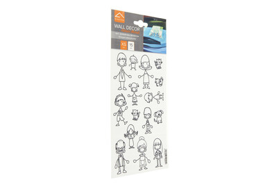 Image of Wall Sticker 15X26 CM Family bei JUMBO