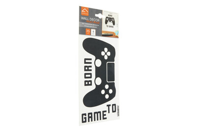 Image of Wall Sticker 15X26 CM Born TO Game bei JUMBO