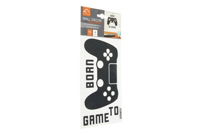 Image of Wall Sticker 15X26 CM Born TO Game