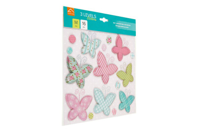 Image of L3 Wall Sticker 31X31 CM Butterfly bei JUMBO