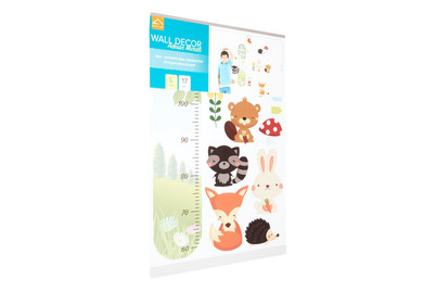 Image of Wallsticker 47X67 CM Growth Charts Funny