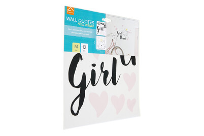 Image of Foam Wallsticker 31X31 CM Girl Power bei JUMBO