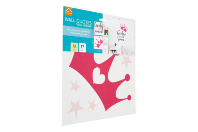 Image of Foam Wallsticker 31X31 CM Lovely Princes bei JUMBO