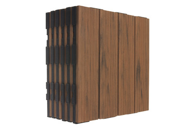 Image of Fliese HPC Multi Color Braun 30x30cm bei JUMBO