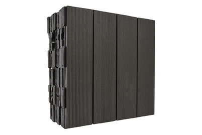Image of Fliese HPC M-Shape Ebony 30x30cm bei JUMBO