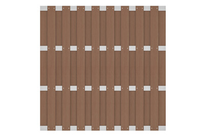 Image of Sichtschutzwand WPC Teak bei JUMBO