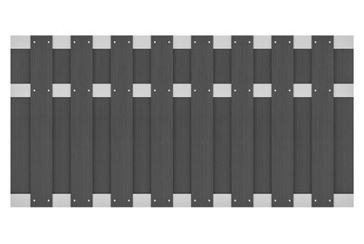 Image of Tiefelement Sichtschutzzaun WPC Eiche bei JUMBO